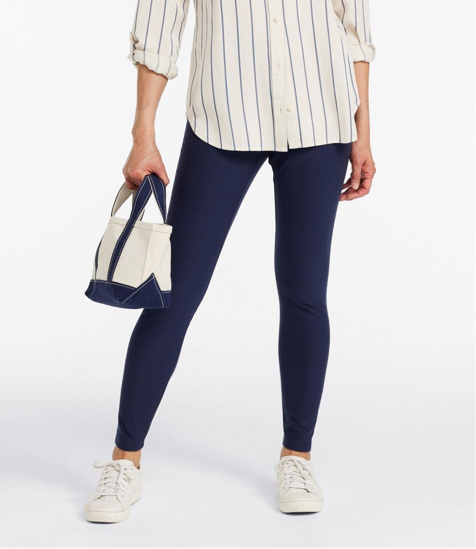 L.L.Bean | Women's Perfect Fit Pants, Fleece-Backed Leggings