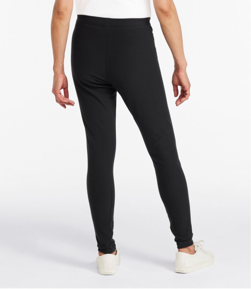 L.L.Bean | Women's Perfect Fit Pants, Fleece-Backed Leggings