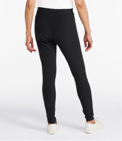 L.L.Bean | Women's Perfect Fit Pants, Fleece-Backed Leggings