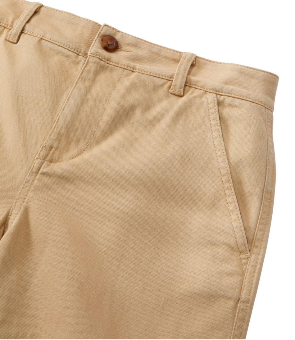 L.L.Bean | Women's Comfort Stretch Pants, Mid-Rise Wide-Leg Chino