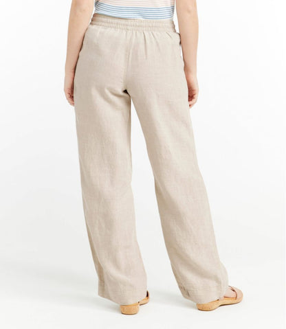 L.L.Bean | Women's Premium Washable Linen Pull-On Pants