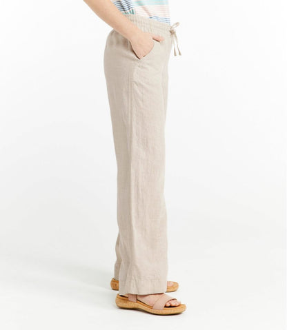 L.L.Bean | Women's Premium Washable Linen Pull-On Pants