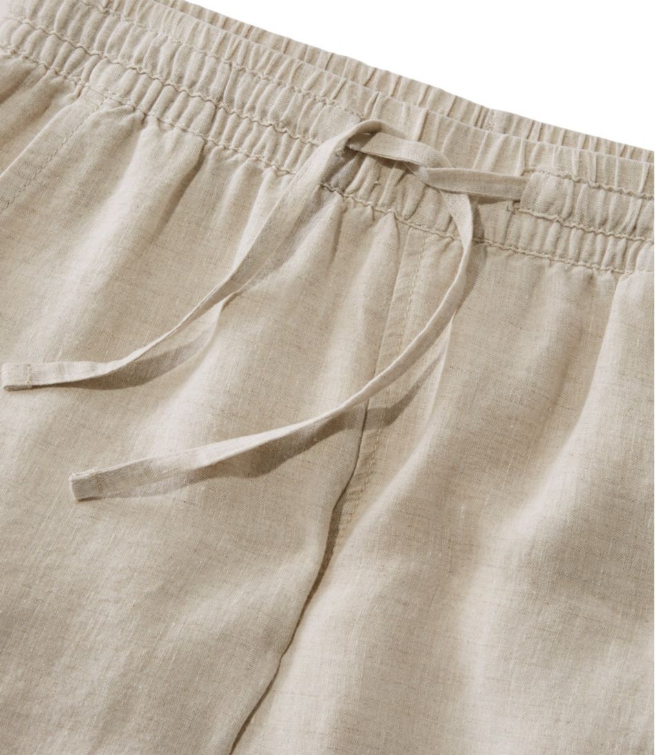 L.L.Bean | Women's Premium Washable Linen Pull-On Pants