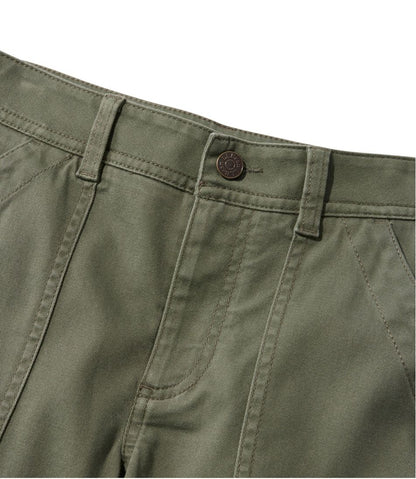 L.L.Bean | Women's Comfort Stretch Pants, Mid-Rise Straight-Leg Cargo
