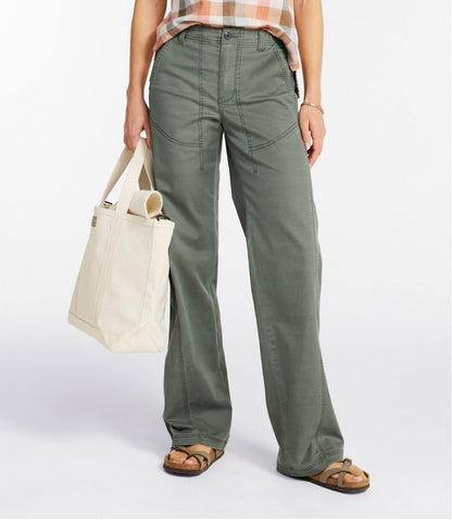 L.L.Bean | Women's Signature Utility Pants, High-Rise Wide-Leg
