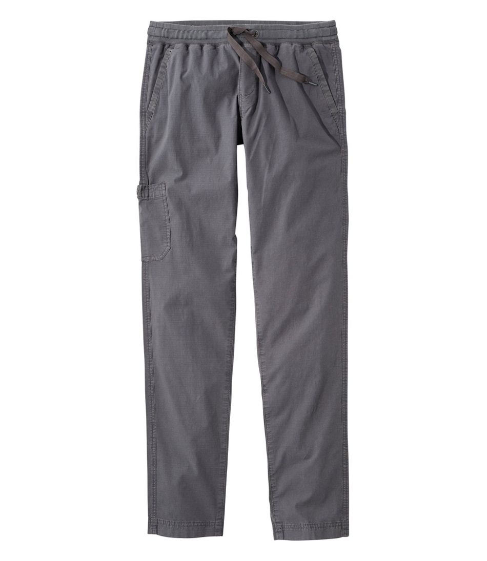 L.L.Bean | Women's Stretch Ripstop Pull-On Pants, Slim-Leg
