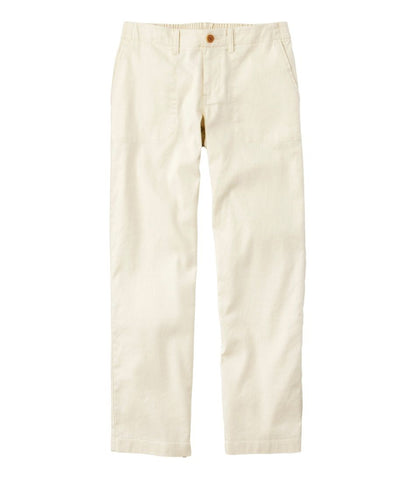 L.L.Bean | Women's Comfort Stretch Cotton/Linen Pants, High-Rise Ankle