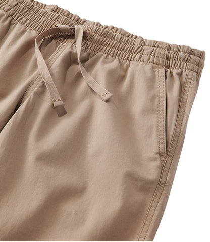 L.L.Bean | Lakewashed Pull-on Chinos, Mid-Rise Wide-Leg