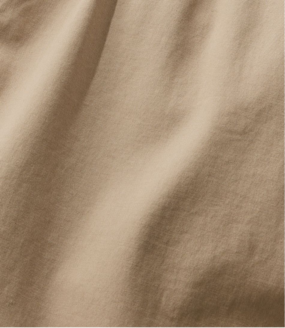 L.L.Bean | Lakewashed Pull-on Chinos, Mid-Rise Wide-Leg