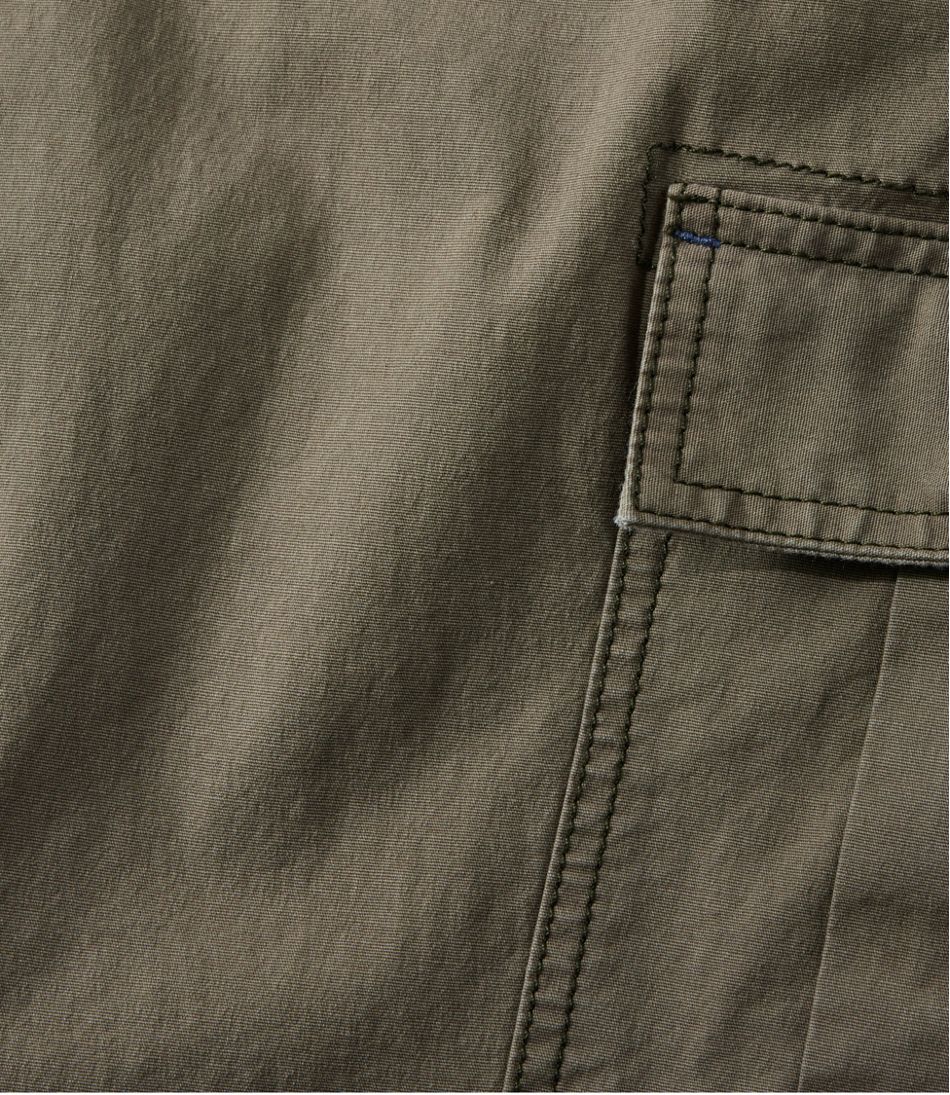 L.L.Bean | Women's Stretch Canvas Cargo Pants, Mid-Rise Straight-Leg