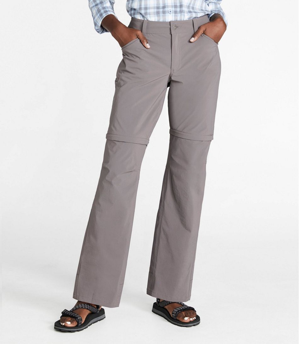L.L.Bean | Women's No Fly Zone Zip-Off Pants, Mid-Rise