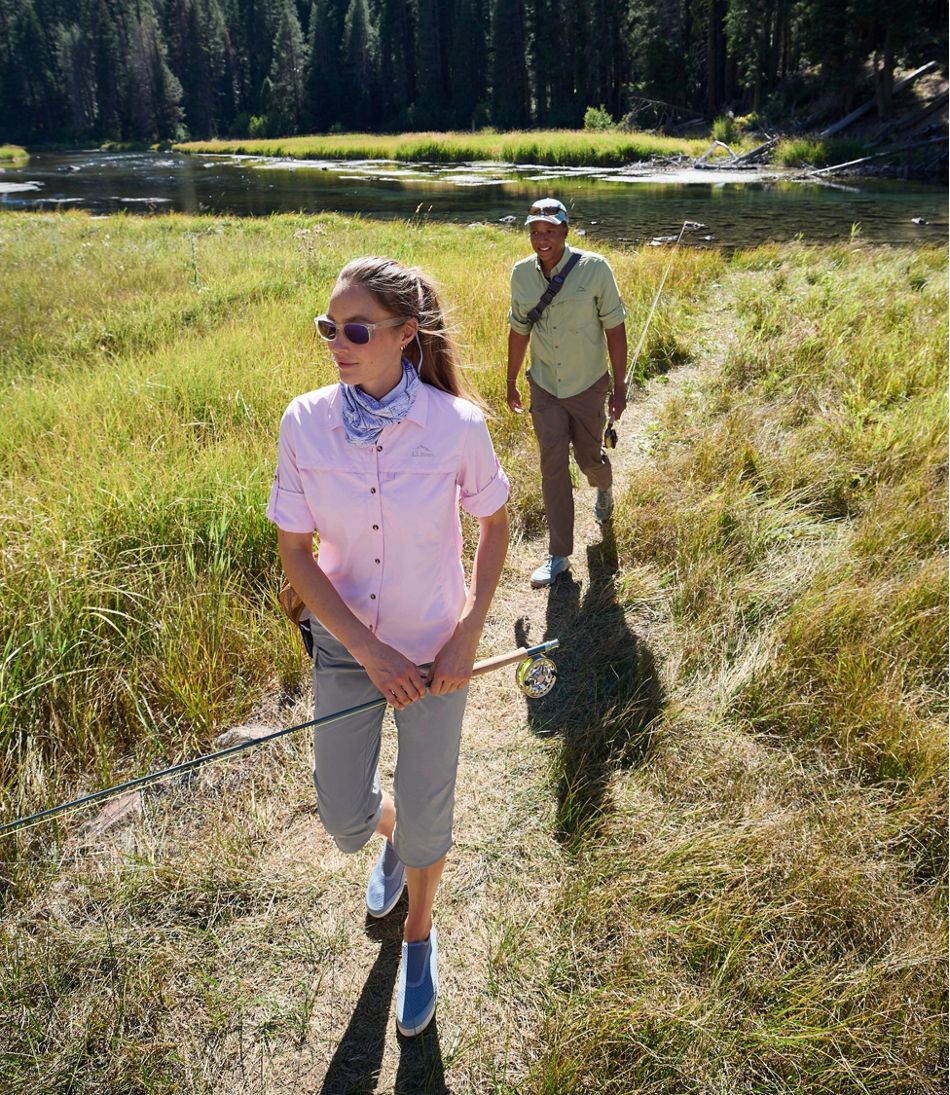 L.L.Bean | Women's Tropicwear Capri Pants, Mid-Rise