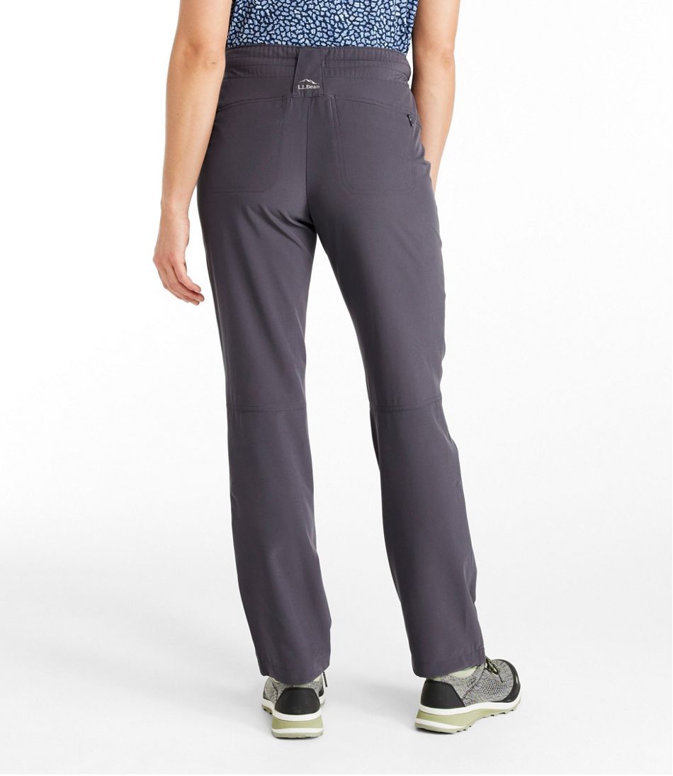 L.L.Bean | Women's VentureStretch Trail Pants, Mid-Rise Straight-Leg