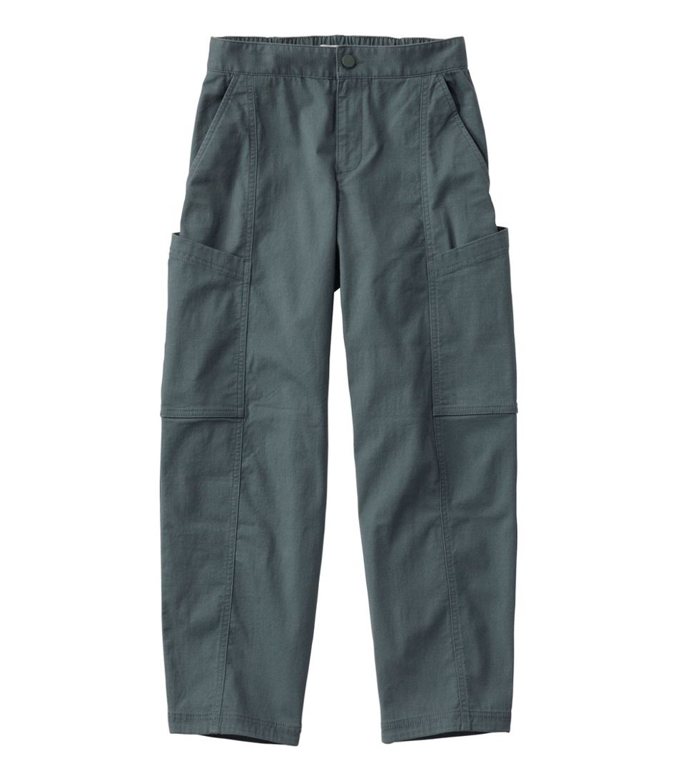 L.L.Bean | Women's Explorer Ripstop Pants, Barrel Leg
