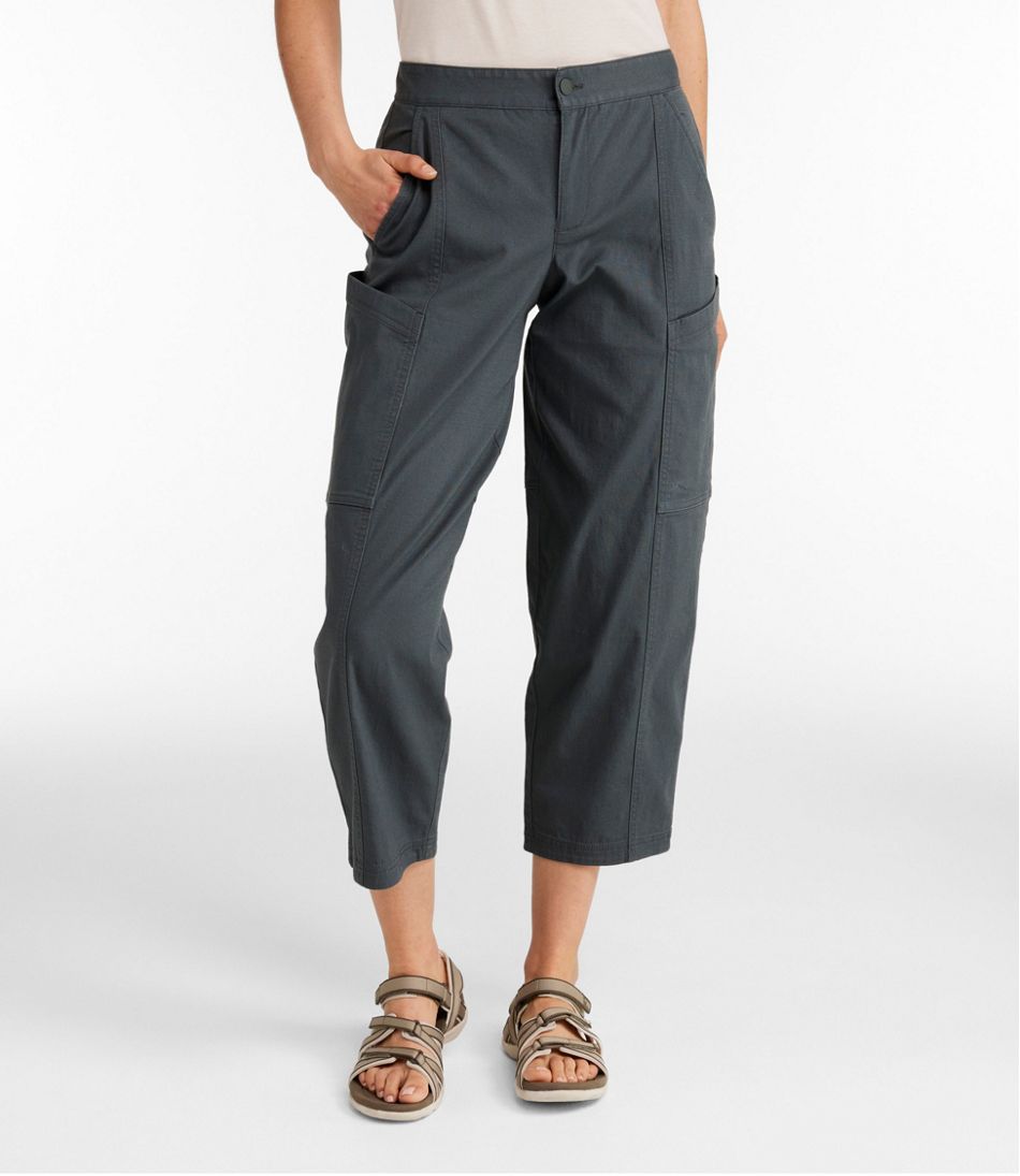 L.L.Bean | Women's Explorer Ripstop Pants, Barrel Leg
