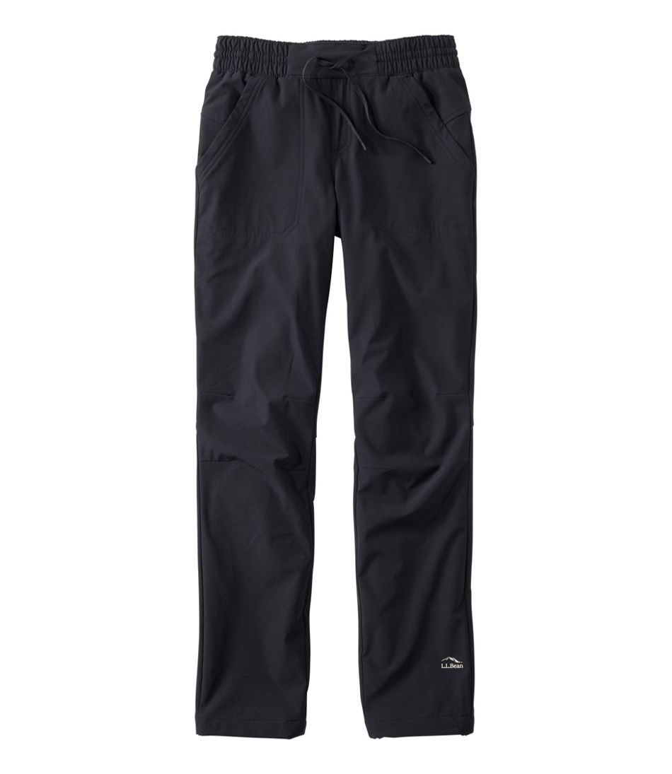 L.L.Bean | Women's VentureStretch Trail Pants, Brushed-Back Straight-Leg