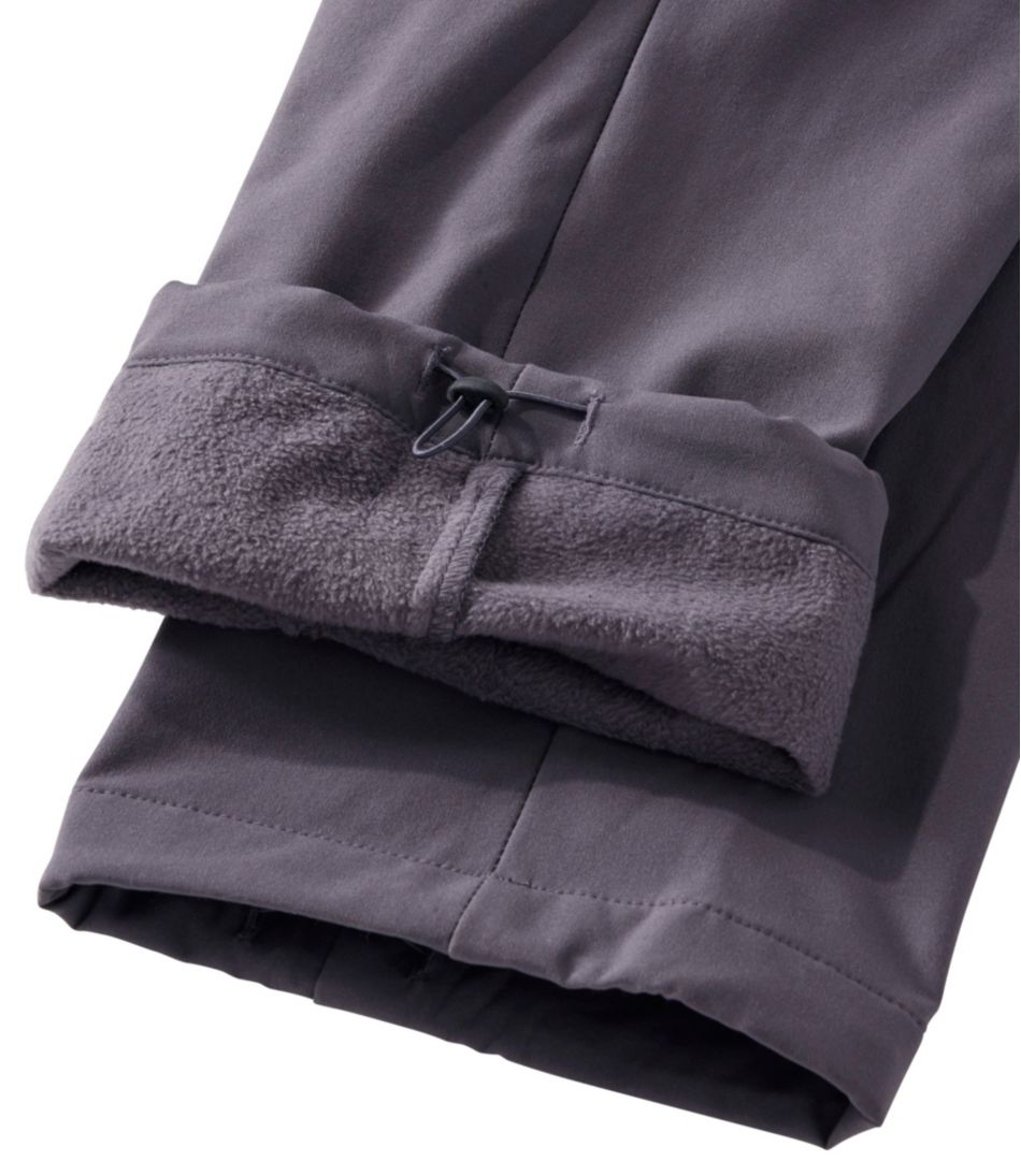 L.L.Bean | Women's VentureStretch Trail Pants, Brushed-Back Straight-Leg