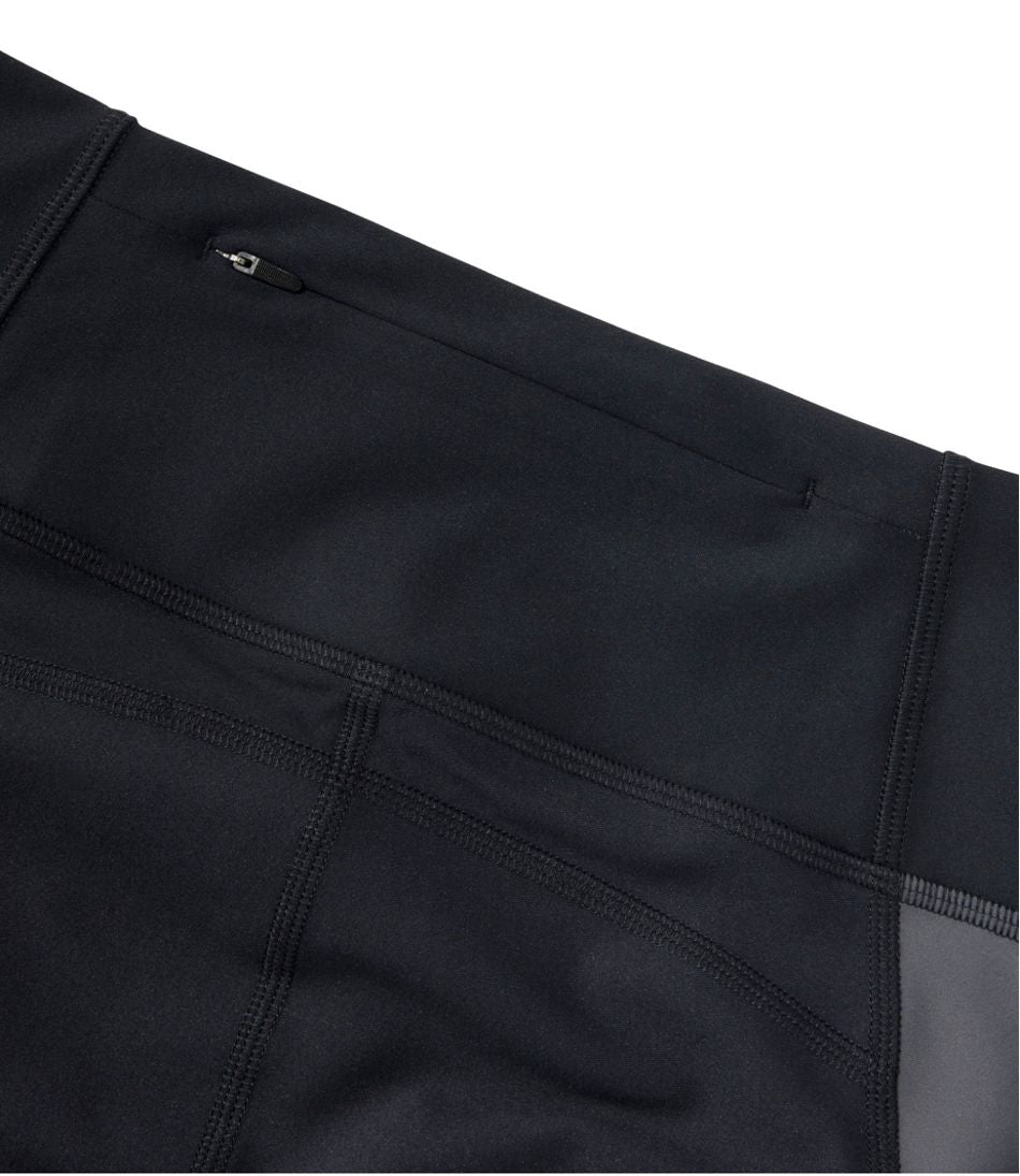 L.L.Bean | Women's L.L.Bean Everyday Performance 7/8 Leggings, High-Rise Pocket Colorblock