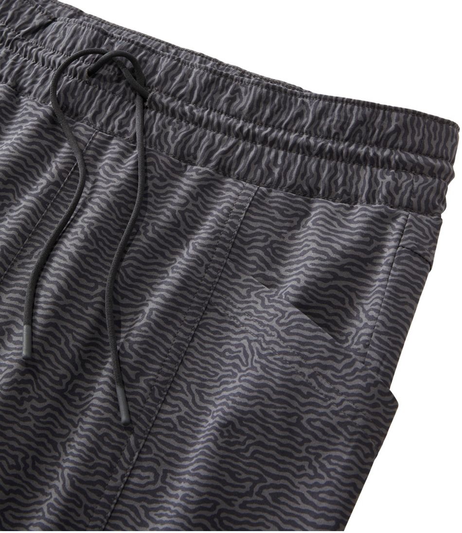 L.L.Bean | Women's VentureStretch Woven Ankle Pants, Mid-Rise Print