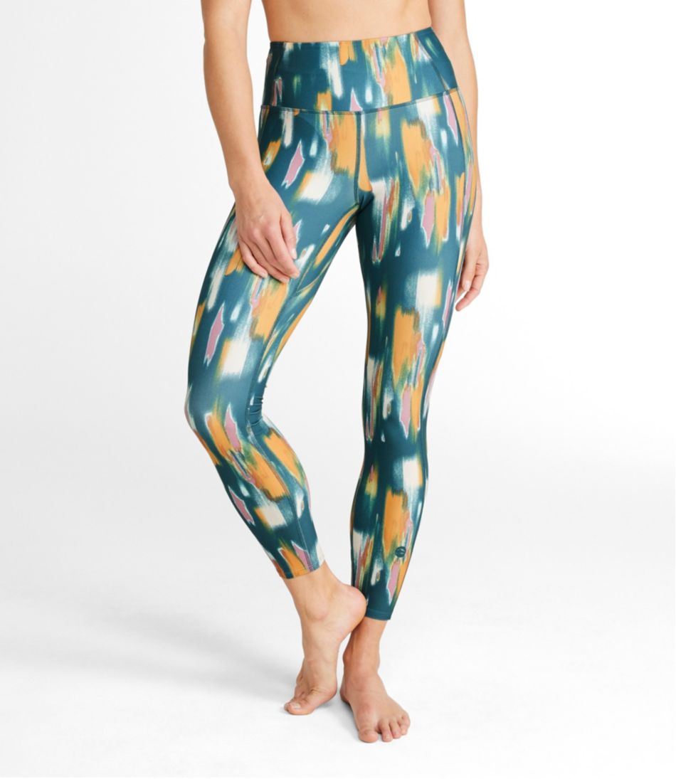 L.L.Bean | Women's Everyday Performance 7/8 Leggings, High-Rise Print
