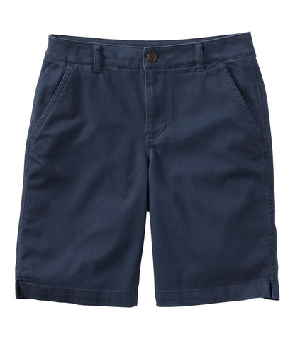 L.L.Bean | Women's Comfort Stretch Shorts, Chino Bermudas 9"