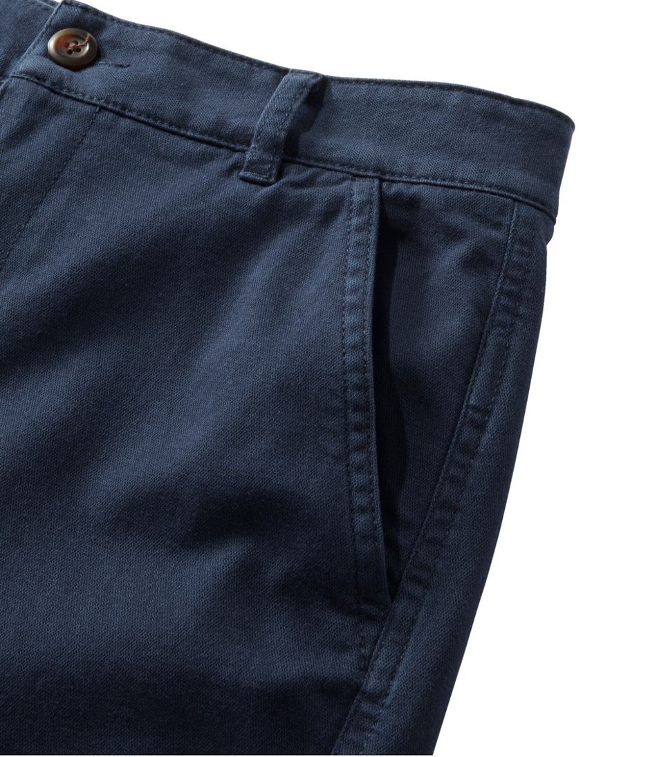 L.L.Bean | Women's Comfort Stretch Shorts, Chino Bermudas 9"