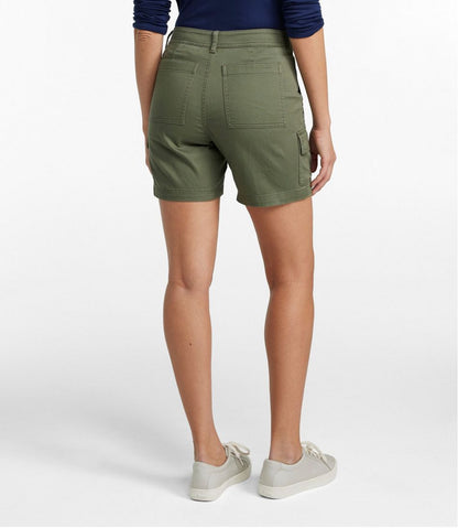 L.L.Bean | Women's Comfort Stretch Shorts, Cargo 7"