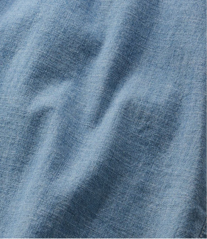 L.L.Bean | Women's Lakewashed Dock Shorts, Mid-Rise Chambray
