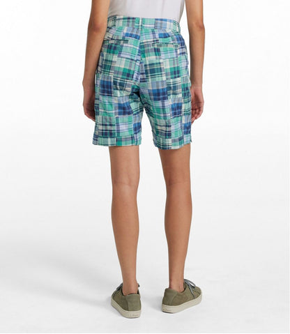 L.L.Bean | Women's Comfort Shorts, Patchwork Bermudas 9"