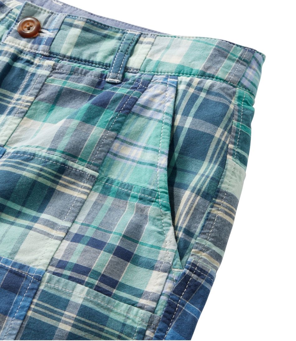 L.L.Bean | Women's Comfort Shorts, Patchwork Bermudas 9"