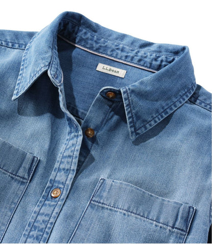 L.L.Bean | Women's L.L. Bean Heritage Washed Denim Shirt Dress
