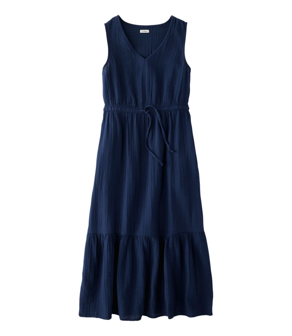 L.L.Bean | Women's Cloud Gauze Midi Dress