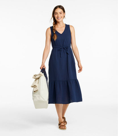 L.L.Bean | Women's Cloud Gauze Midi Dress