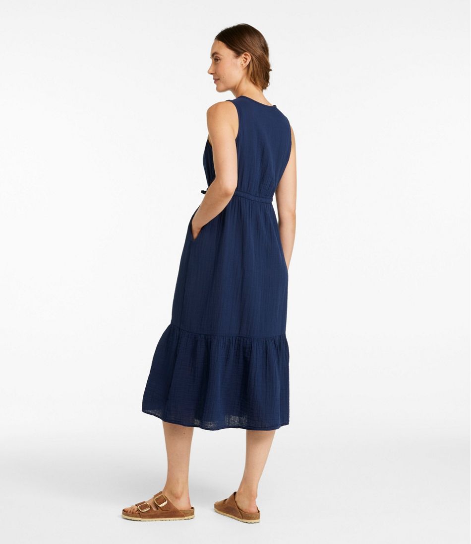 L.L.Bean | Women's Cloud Gauze Midi Dress