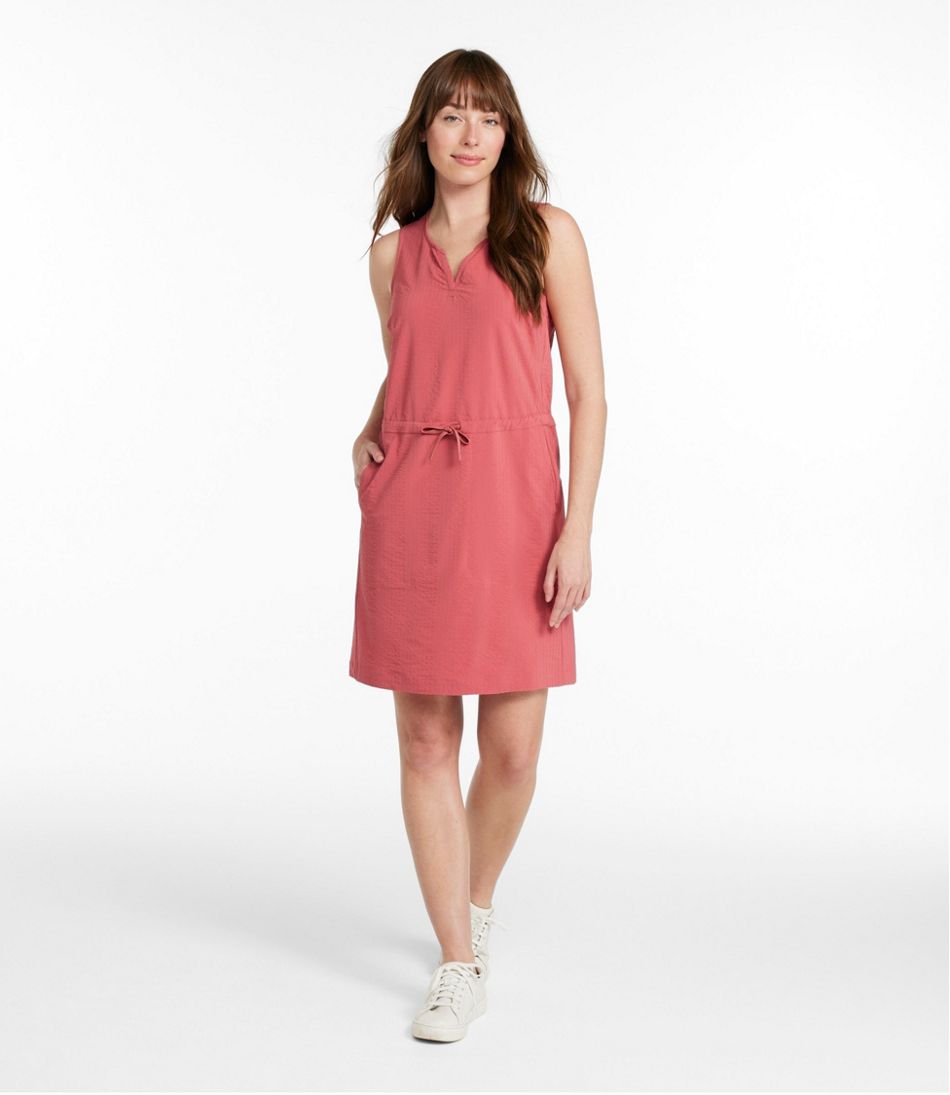 L.L.Bean | Women's VentureStretch Seersucker Dress