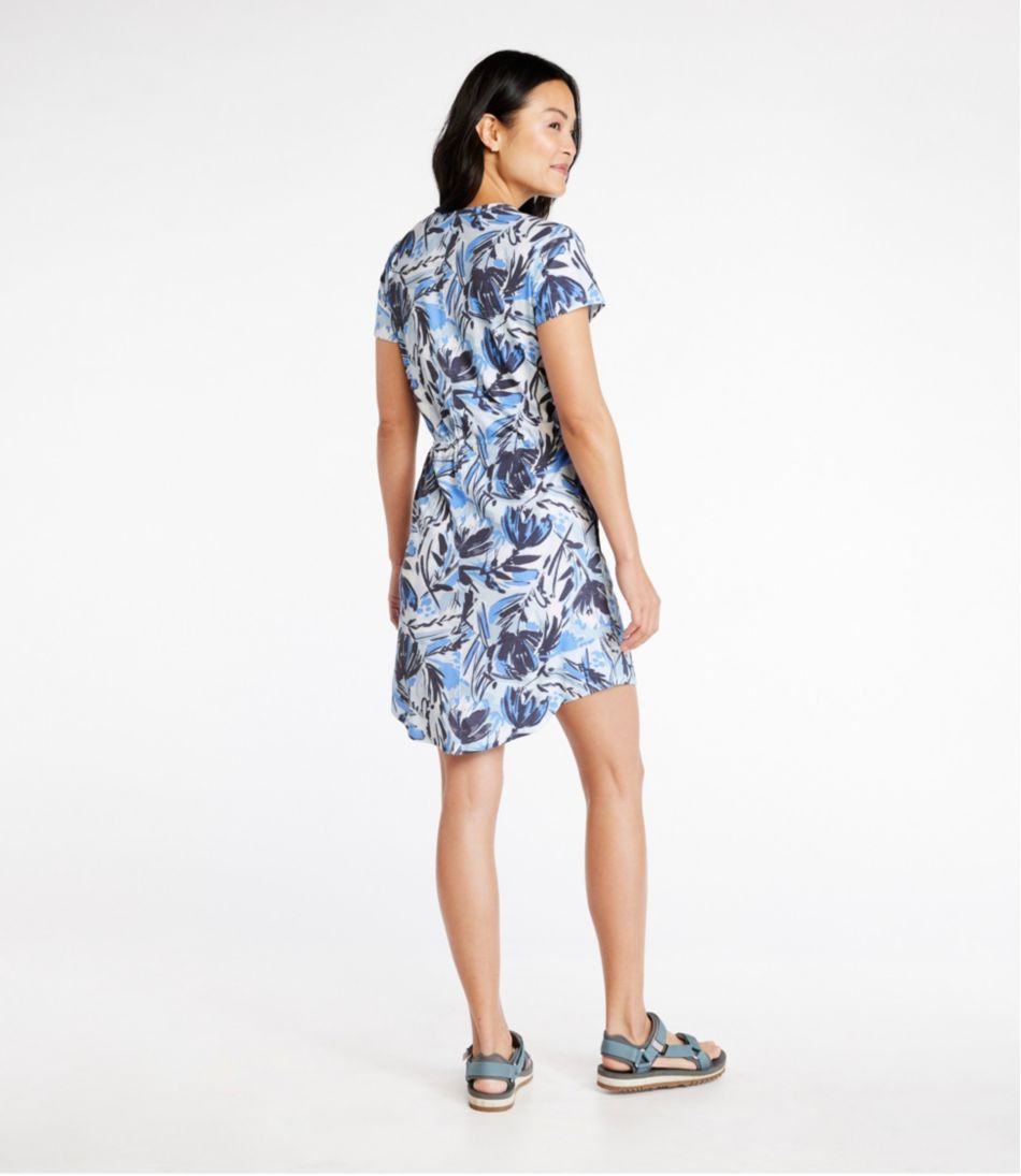 L.L.Bean | Women's Everyday SunSmart® Knit Dress, Print