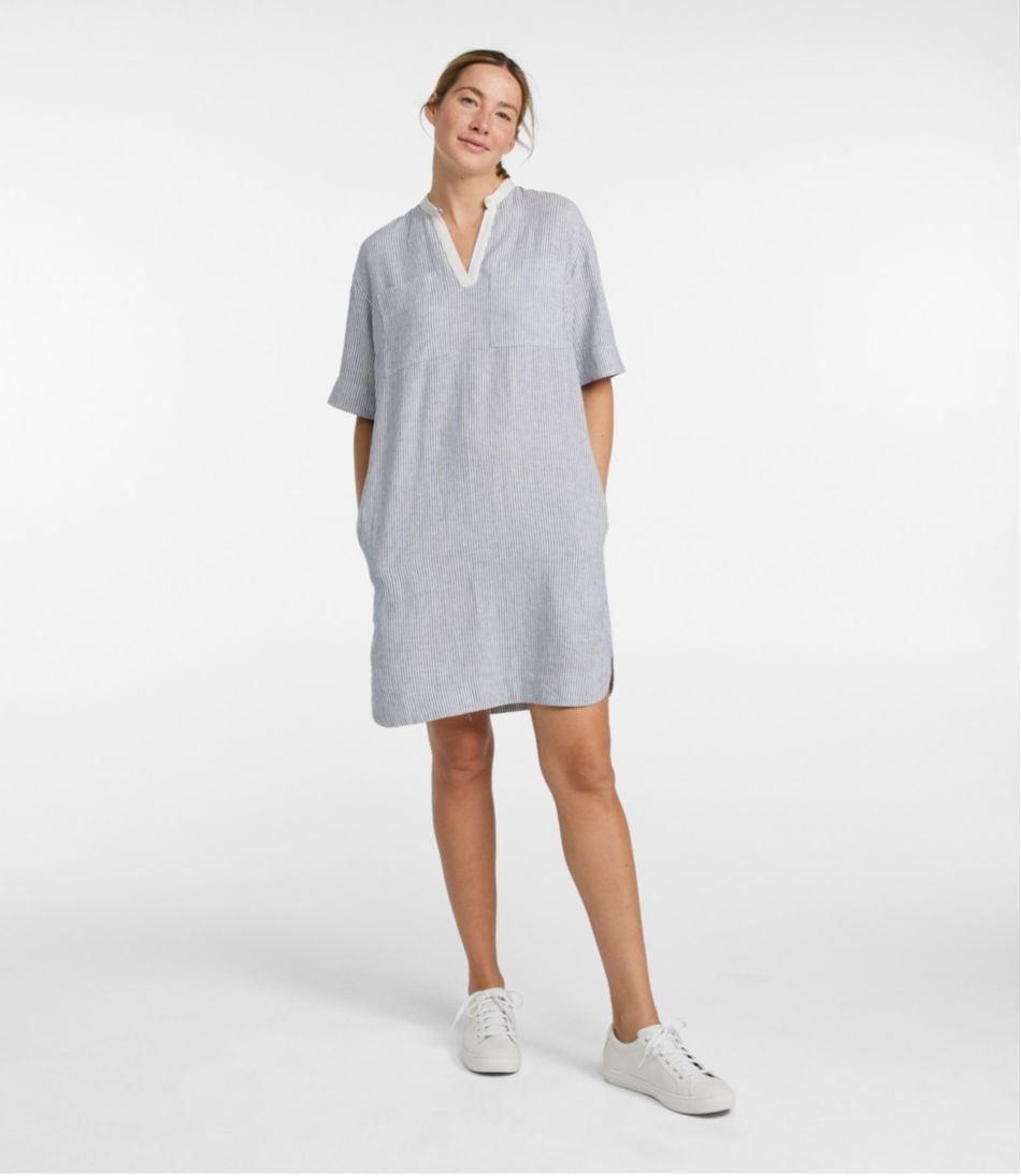 L.L.Bean | Women's Signature Linen-Blend Dress