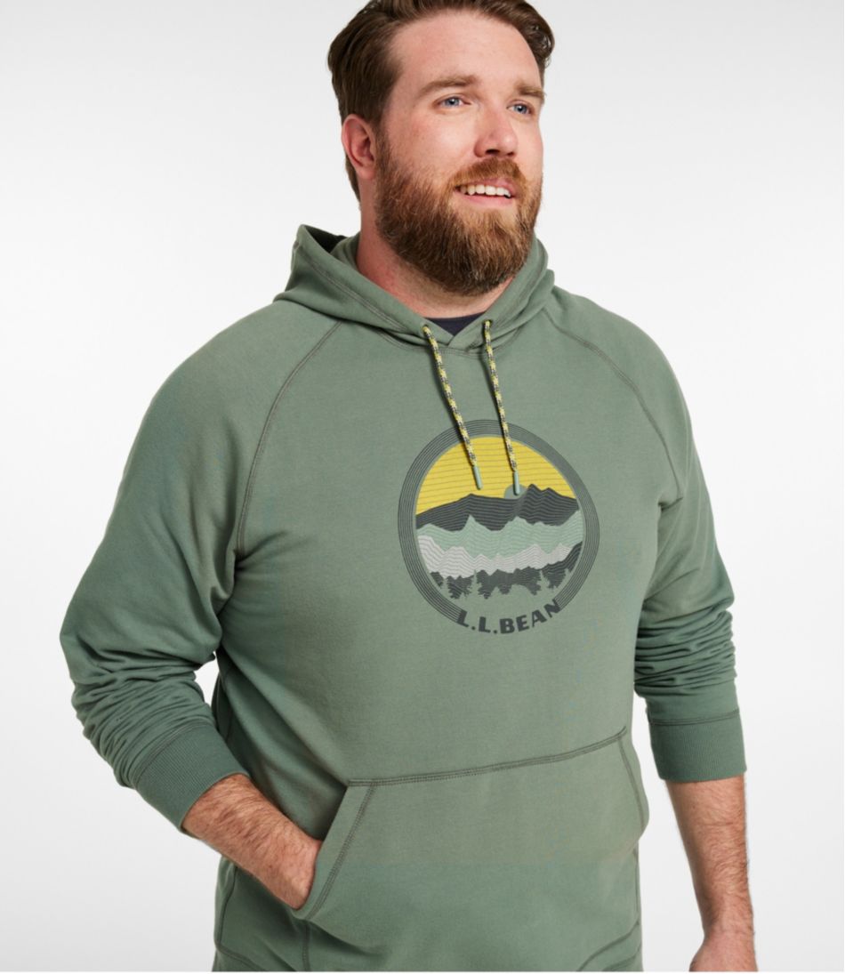 L.L.Bean | Men's Bean's Comfort Camp Hoodie, Graphic