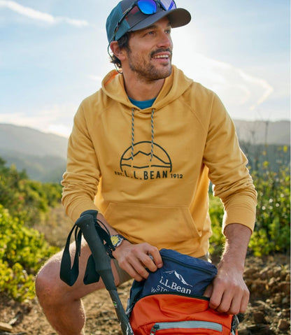 L.L.Bean | Men's Bean's Comfort Camp Hoodie, Graphic