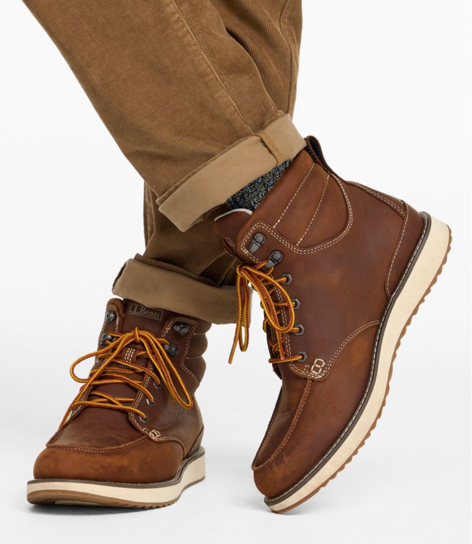 L.L.Bean | Men's Stonington Boots, Moc-Toe