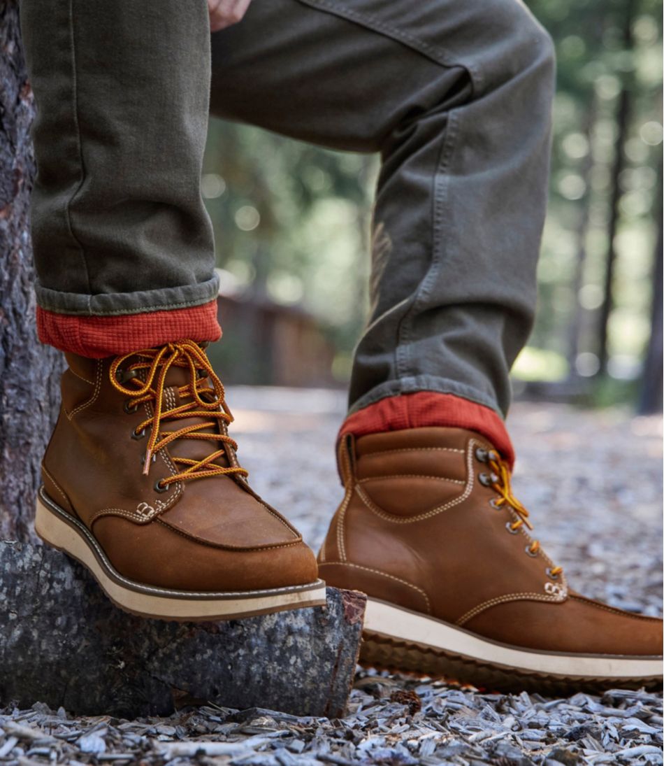 L.L.Bean | Men's Stonington Boots, Moc-Toe