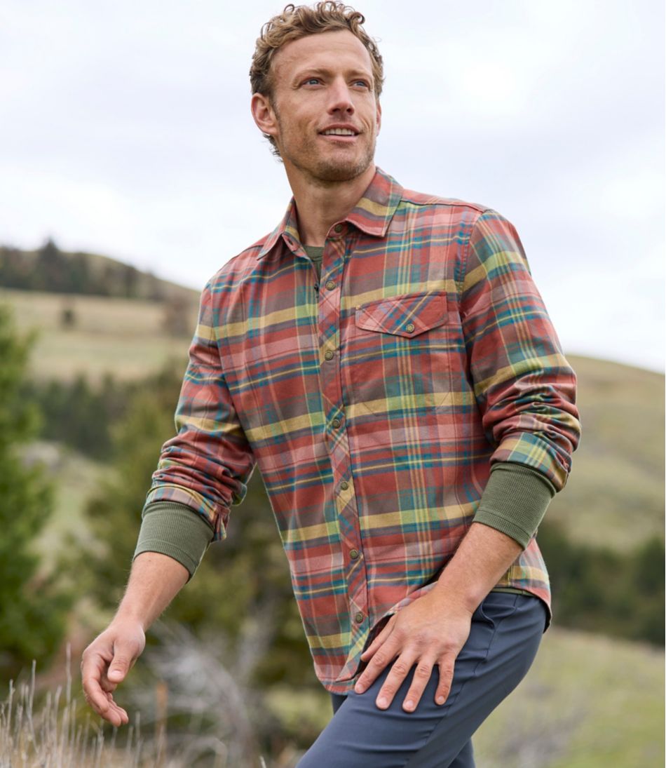 L.L.Bean | Men's Mountainside Brushed Performance Shirt