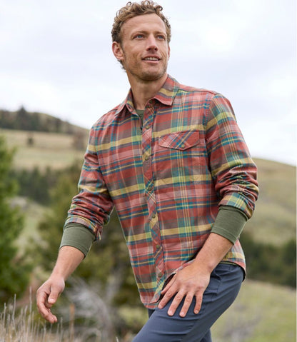 L.L.Bean | Men's Mountainside Brushed Performance Shirt