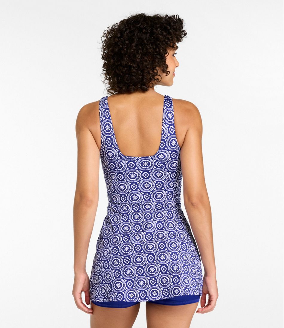 L.L.Bean | Women's BeanSport Swim Dress, Print