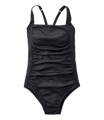 L.L.Bean | Women's BeanSport Swimwear, Squareneck Tanksuit