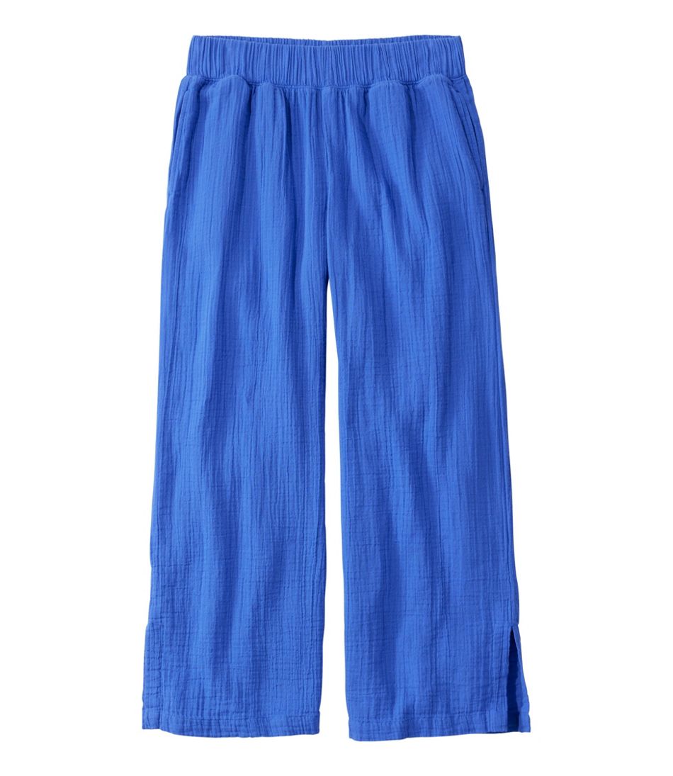 L.L.Bean | Women's Cloud Gauze Wide-Leg Pants