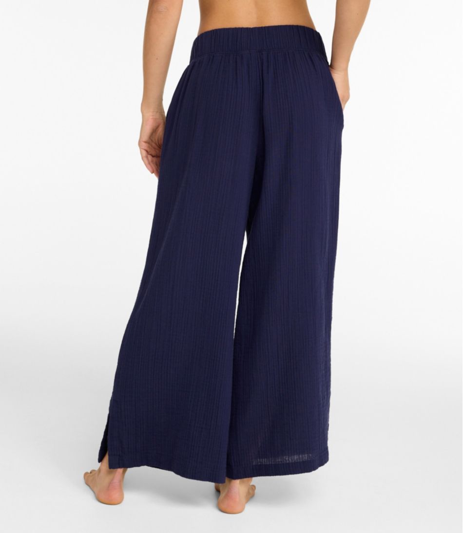 L.L.Bean | Women's Cloud Gauze Wide-Leg Pants