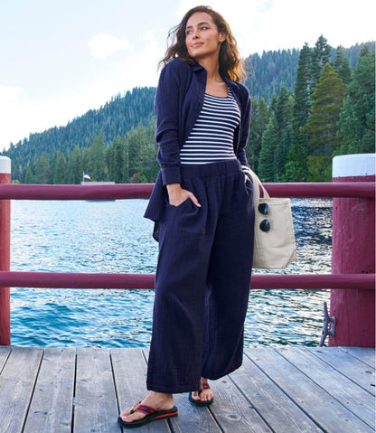 L.L.Bean | Women's Cloud Gauze Wide-Leg Pants