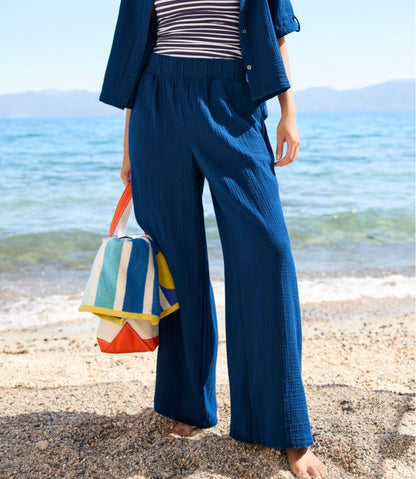 L.L.Bean | Women's Cloud Gauze Wide-Leg Pants