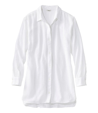 L.L.Bean | Women's Cloud Gauze Cover-Up Shirt